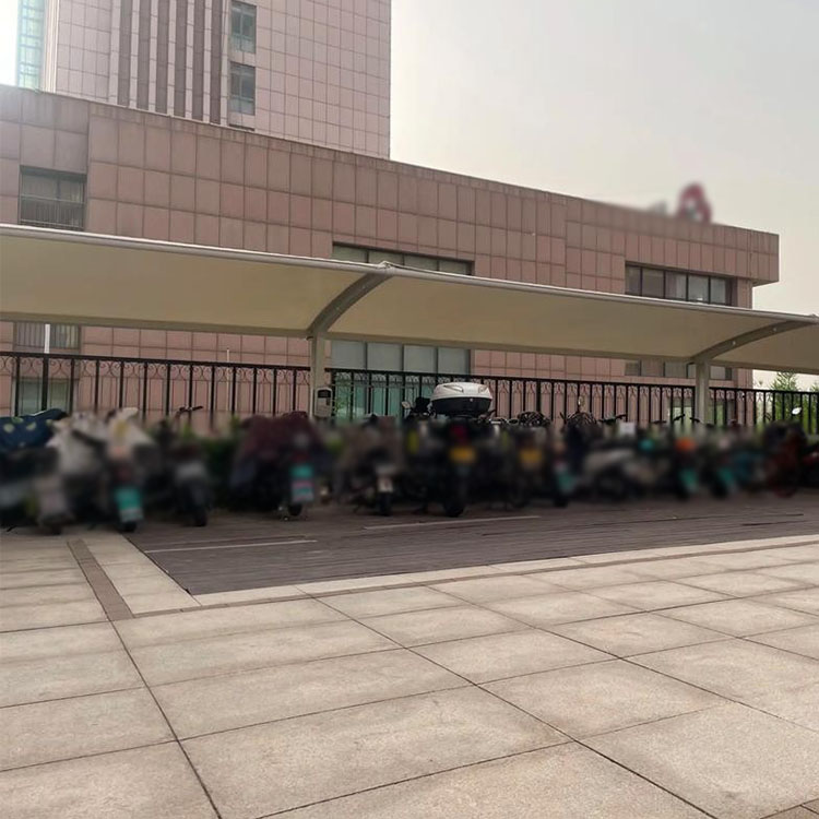 金昌膜结构电动车棚